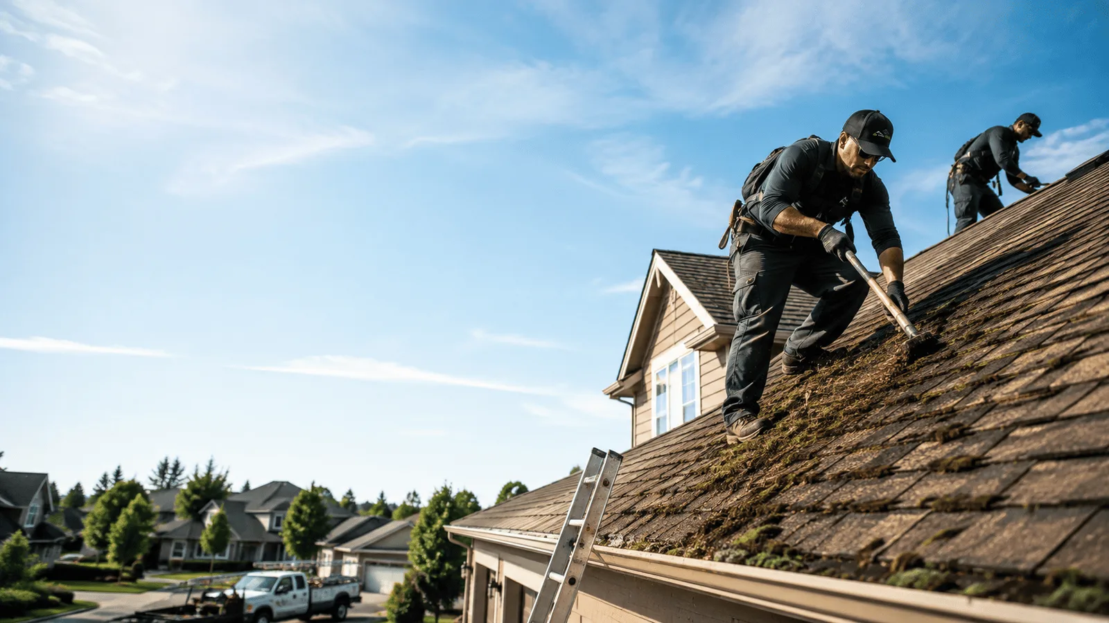 Roof Moss Removal in Newton, NJ near me
